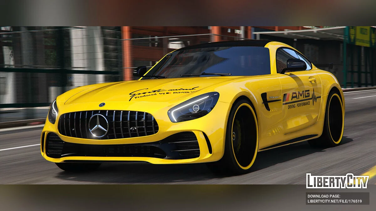 Mercedes-Benz AMG GT R 2017 / GTA 5