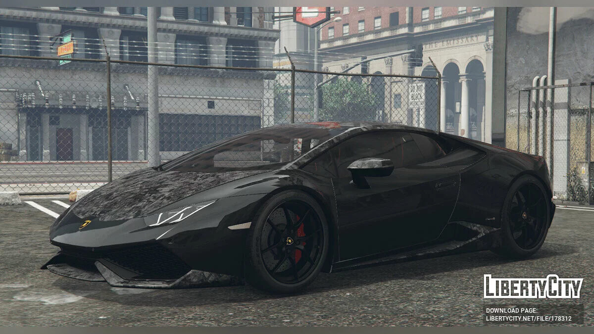 Lamborghini Huracan Forged Composite Material / GTA 5