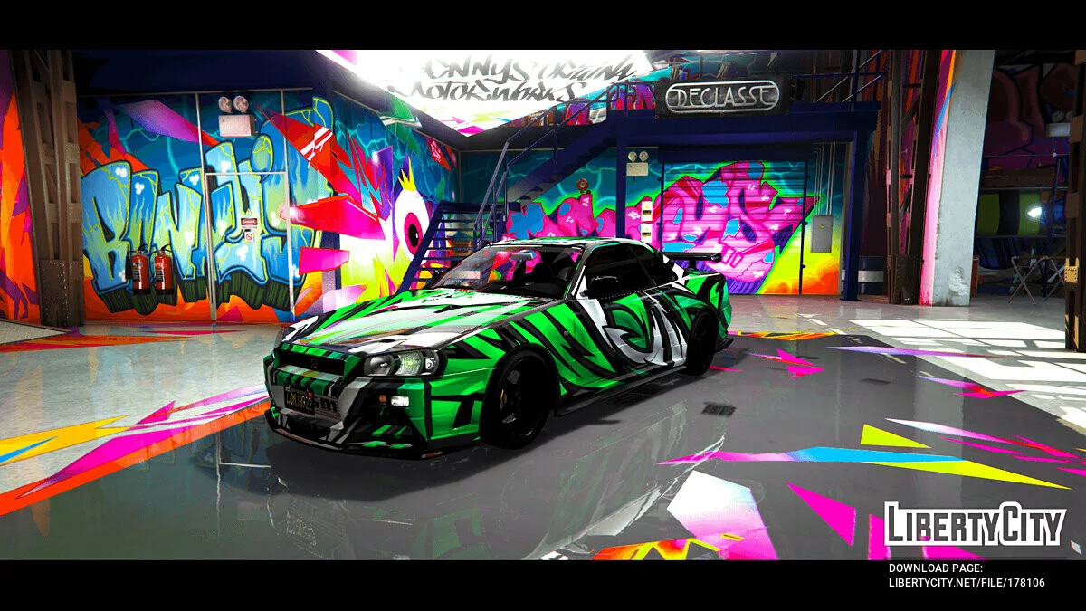 Nissan Skyline GT-R R34 / GTA 5