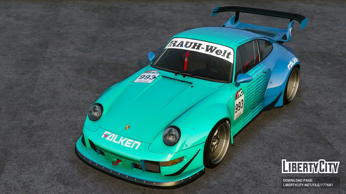 Porsche 911 (993) GT-2 1992 RWB / GTA 5