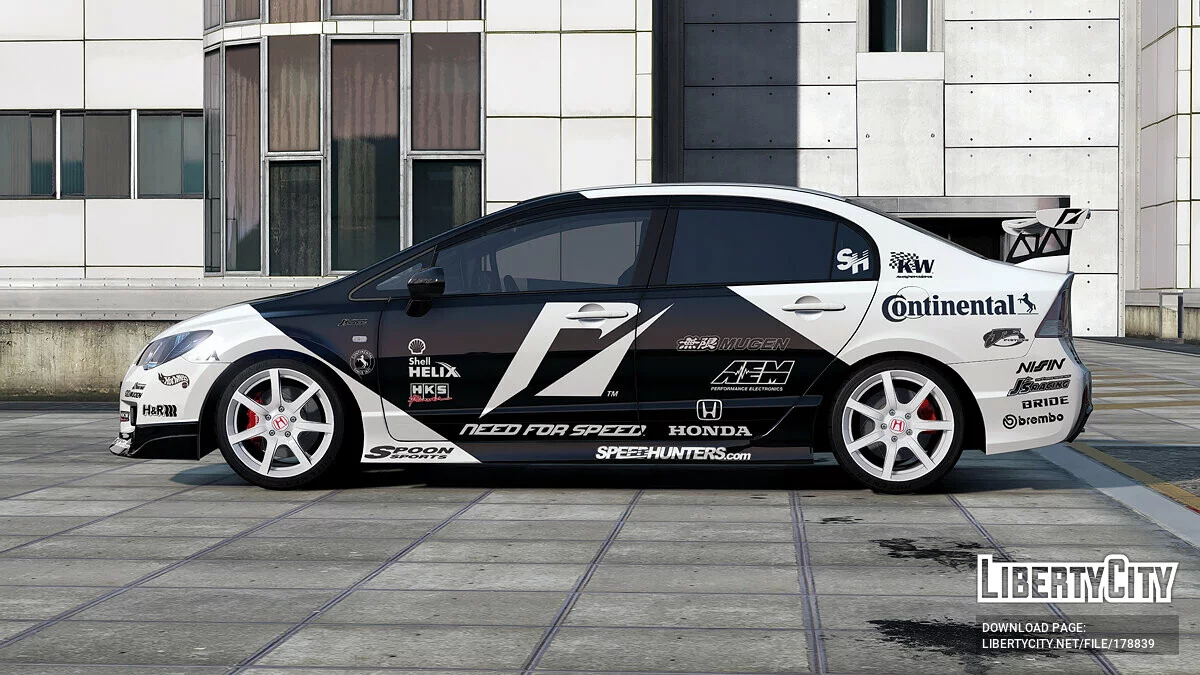Honda Civic Type-R (FD2) 2008 / GTA 5