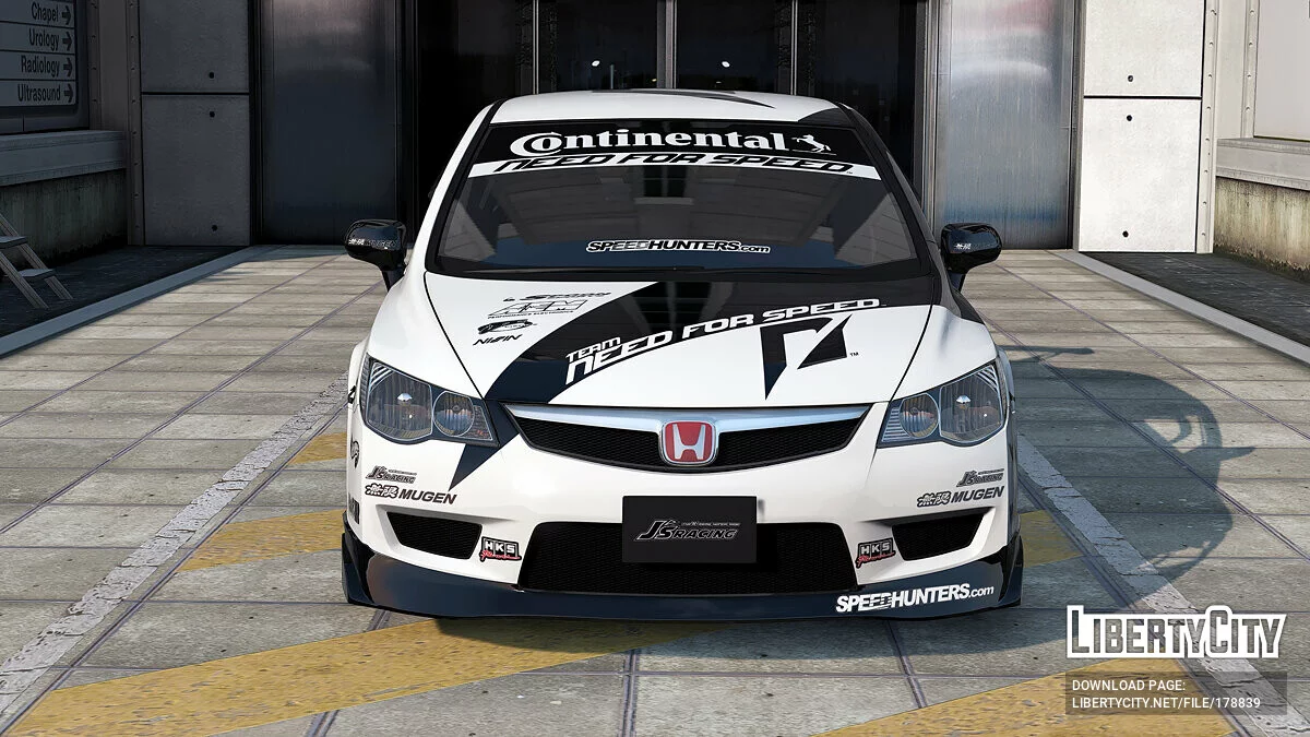 Honda Civic Type-R (FD2) 2008 / GTA 5