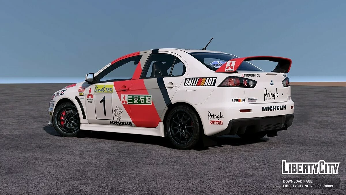 Mitsubishi Lancer Evolution X / GTA 5
