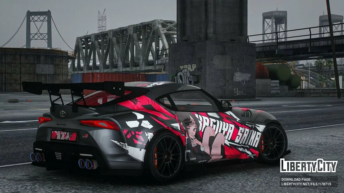 Toyota Supra A90 Kaguya-sama: Love Is War / GTA 5