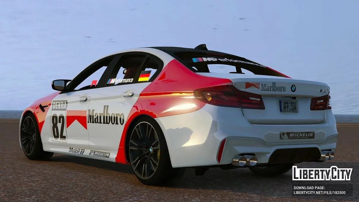 2018 BMW M5 F90 Marlboro / GTA 5