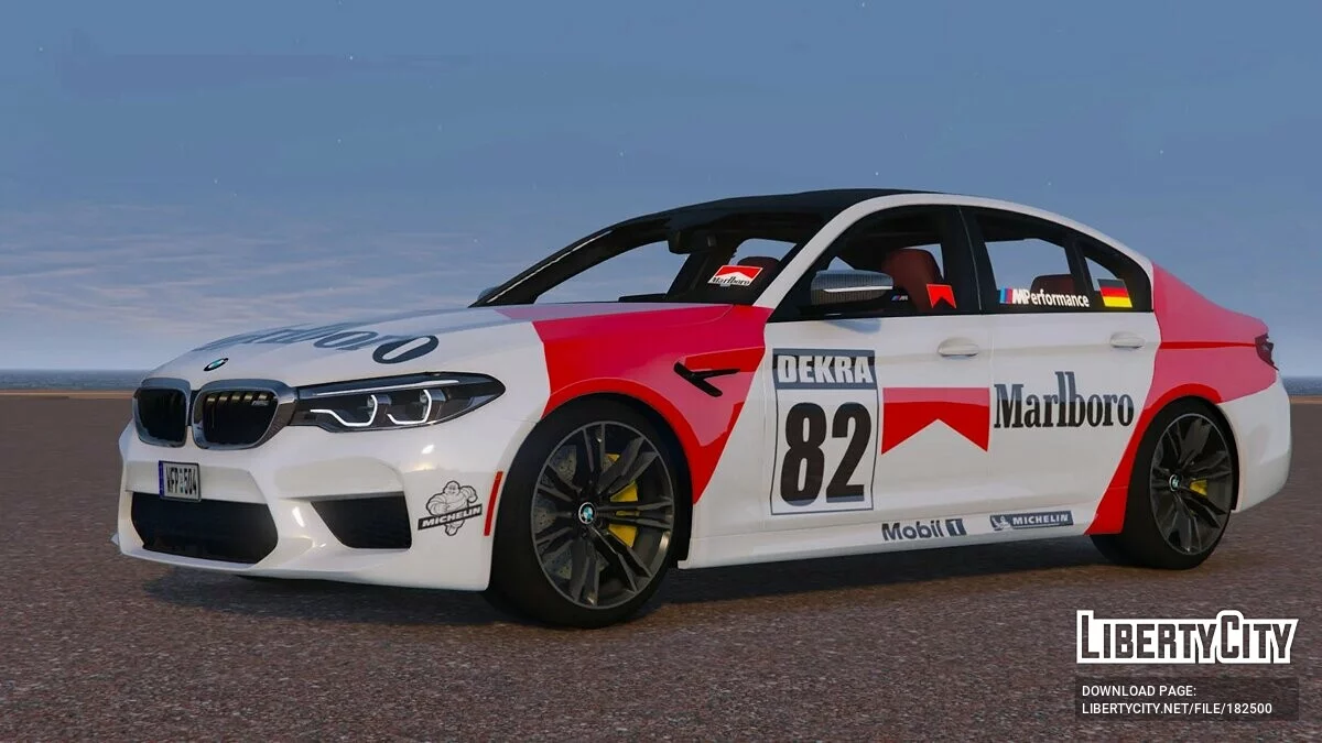 2018 BMW M5 F90 Marlboro / GTA 5