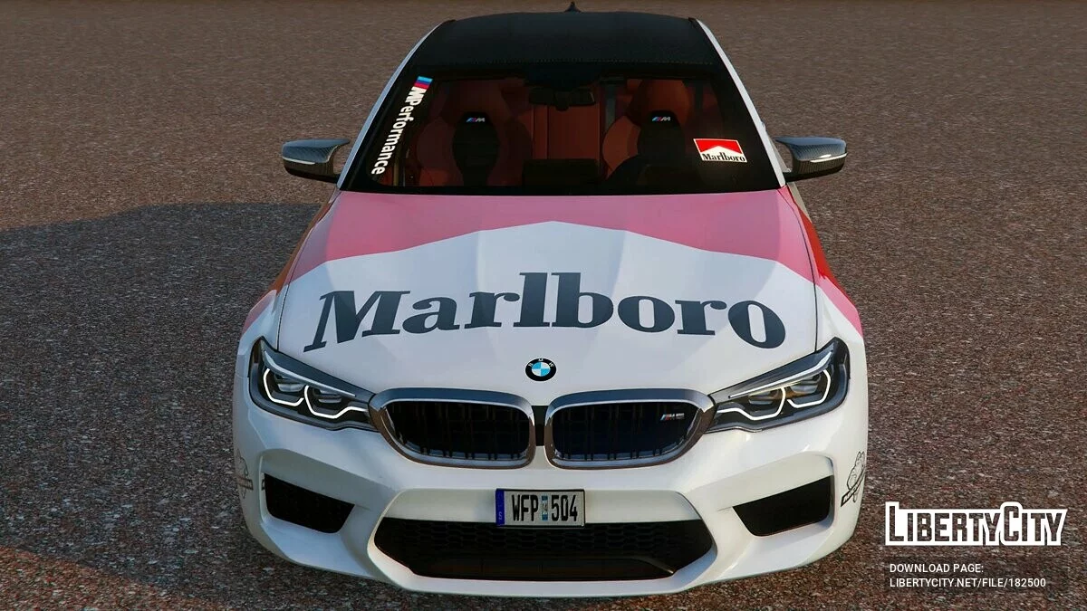 2018 BMW M5 F90 Marlboro / GTA 5