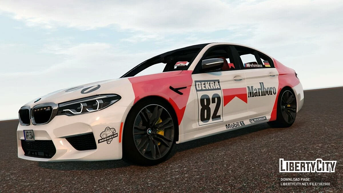 2018 BMW M5 F90 Marlboro / GTA 5