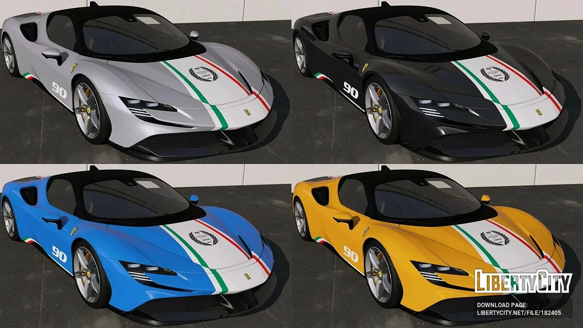 2020 Ferrari SF90 Stradale / GTA 5