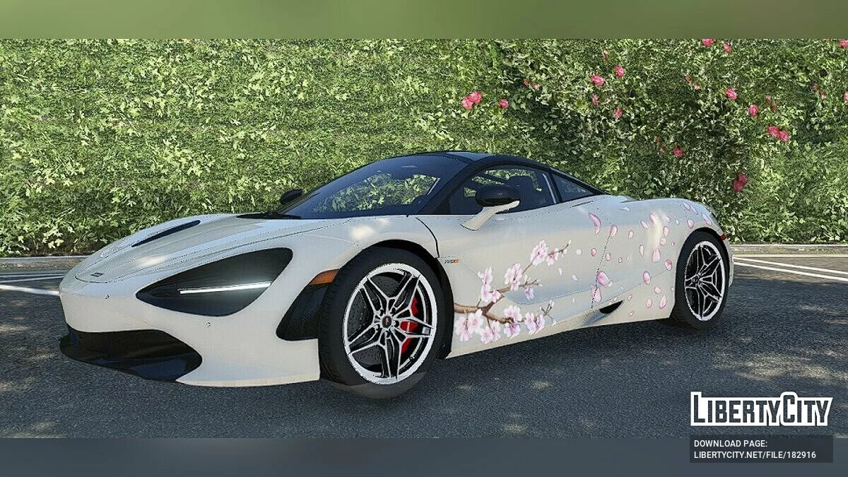 Петал Ліврея для Abolfazldanaee's 2018 McLaren 720S 1.0 / GTA 5