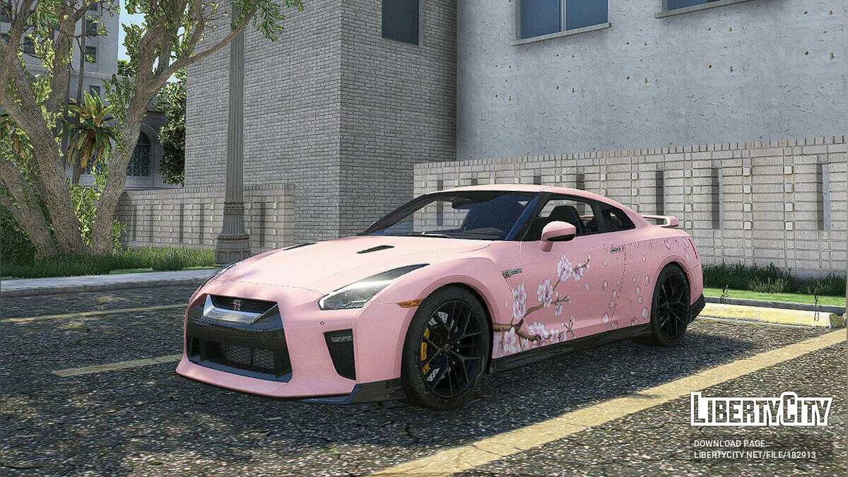 Pintura Petal para y97y's 2015 Nissan GT-R R35 1.0.1 / GTA 5
