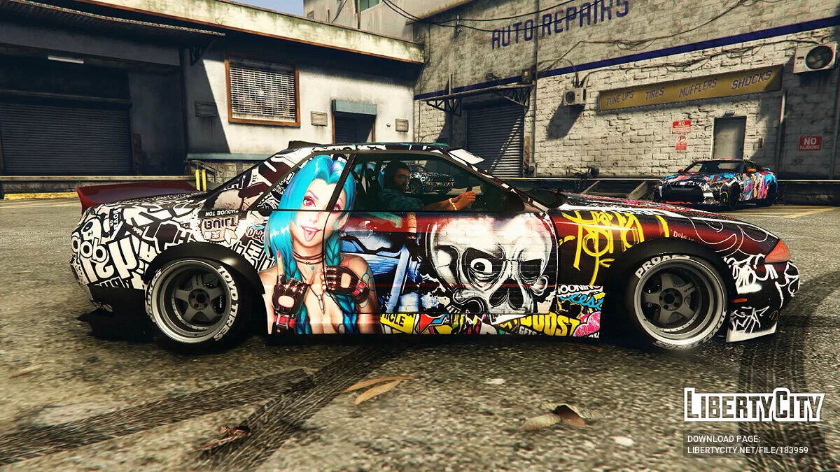 Pintura de Fantasía para el Rocket Bunny GTR R32 de erfet 1.0 / GTA 5