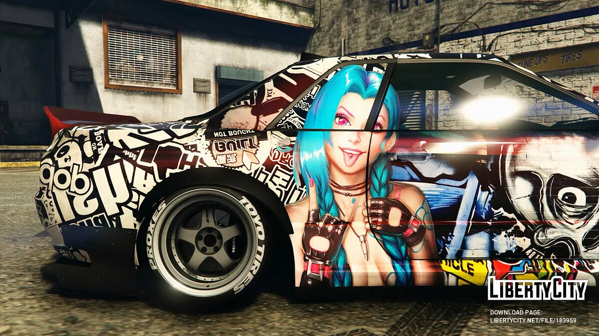 Pintura de Fantasía para el Rocket Bunny GTR R32 de erfet 1.0 / GTA 5