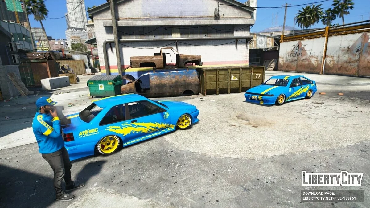 Futo And Futo GTX Atomic Liveries 1.0 / جي تي أي 5