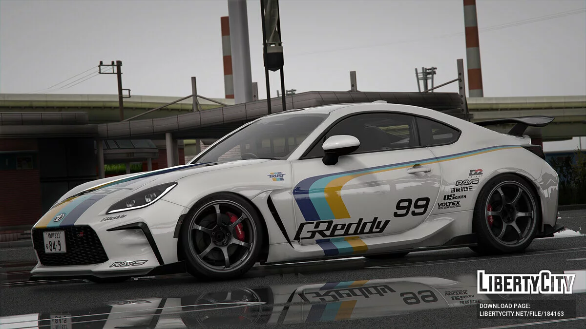 تصميم GReddy GR86 لسيارة تويوتا GR 86 RZ من NoHz [4/6/8K] 1.0 / جي تي أي 5