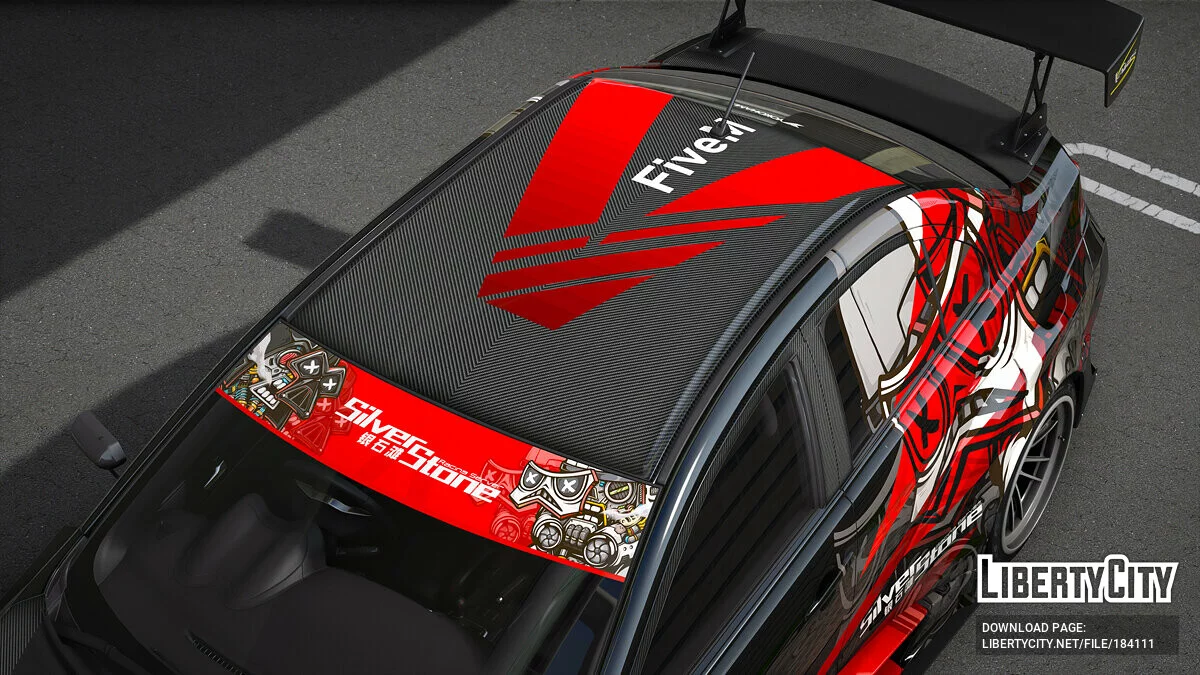 Mitsubishi Lancer Evo X Star Wars Lackierung [8K/6K/4K] 1.0 / GTA 5