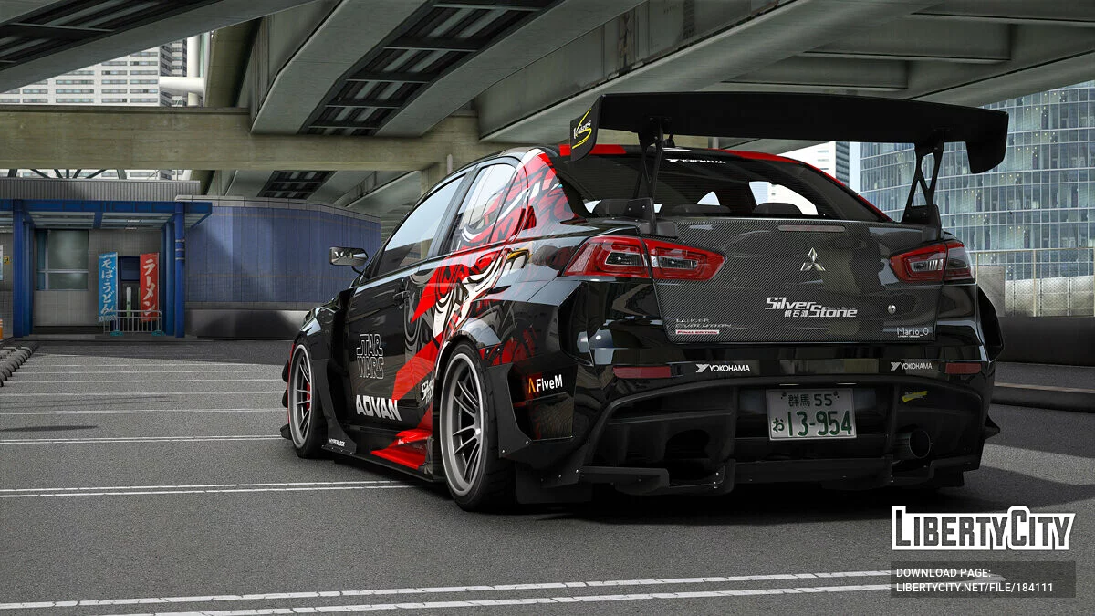 Mitsubishi Lancer Evo X Star Wars Lackierung [8K/6K/4K] 1.0 / GTA 5