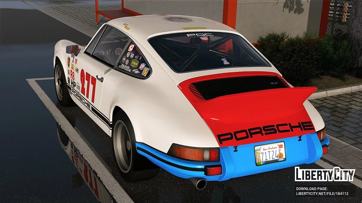 [Porsche 911 Carrera RS 1973] Livery de Magnus Walker 277 / GTA 5