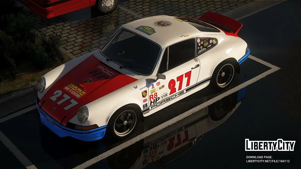 [Porsche 911 Carrera RS 1973] Livery de Magnus Walker 277 / GTA 5