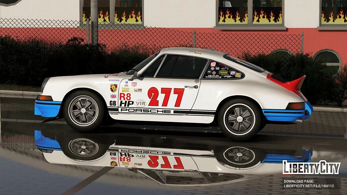 [Porsche 911 Carrera RS 1973] Livery de Magnus Walker 277 / GTA 5
