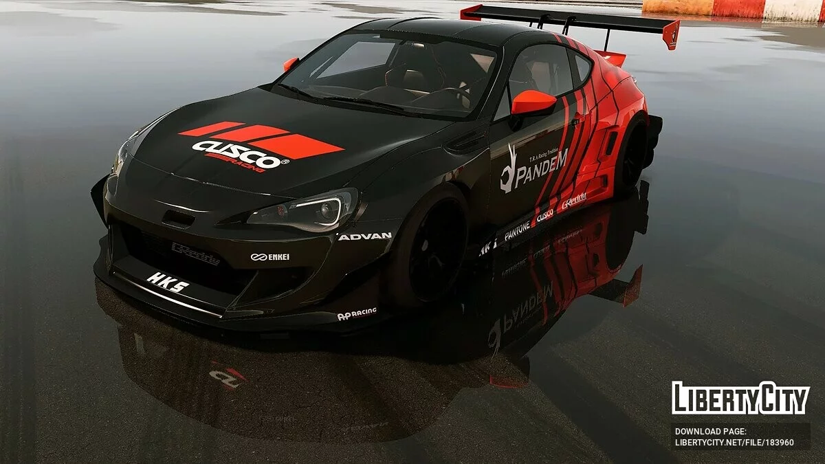 [Rocket Bunny V3 BRZ] Livrée ADVAN / GTA 5