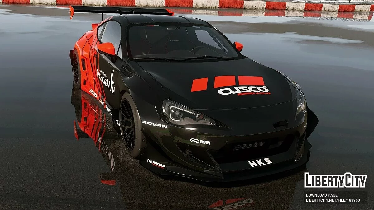 [Rocket Bunny V3 BRZ] Livrée ADVAN / GTA 5