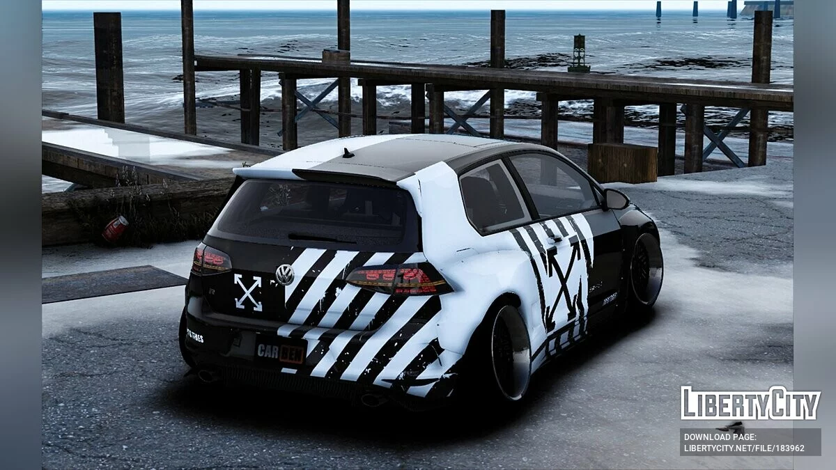 Ліверія Volkswagen Golf R / GTA 5