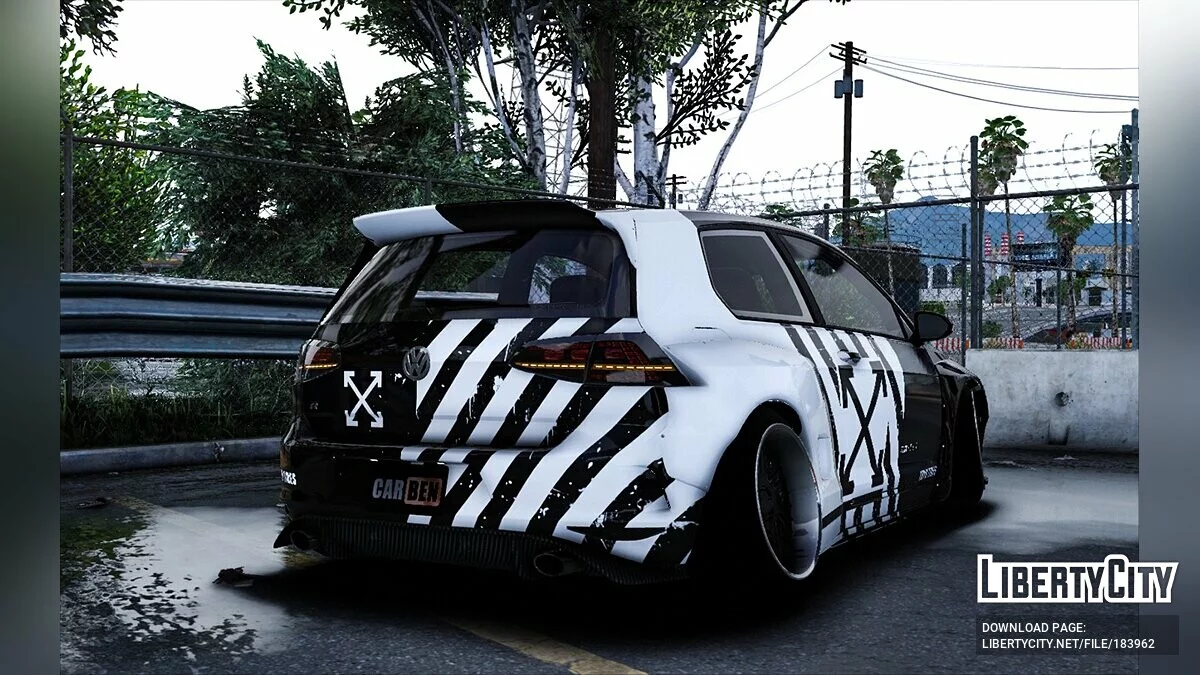 Ліверія Volkswagen Golf R / GTA 5