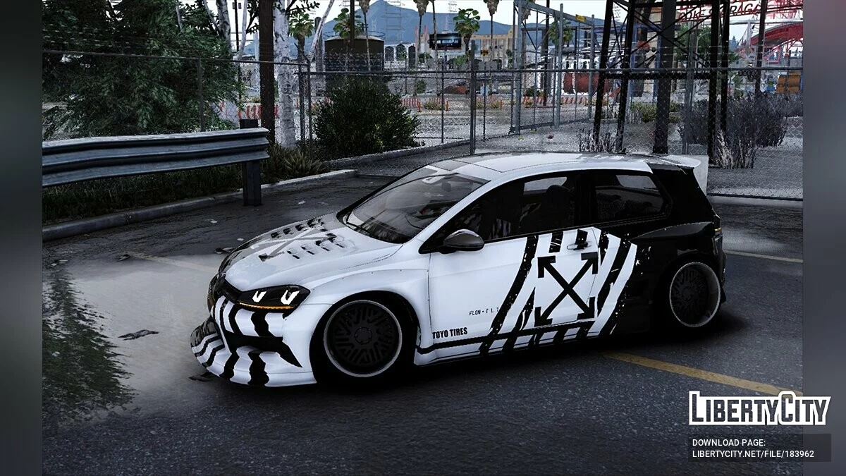 Ліверія Volkswagen Golf R / GTA 5