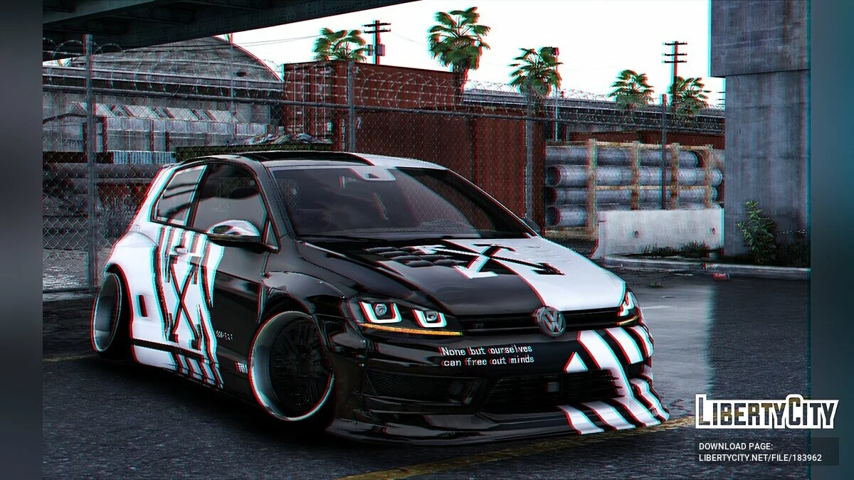 Ліверія Volkswagen Golf R / GTA 5
