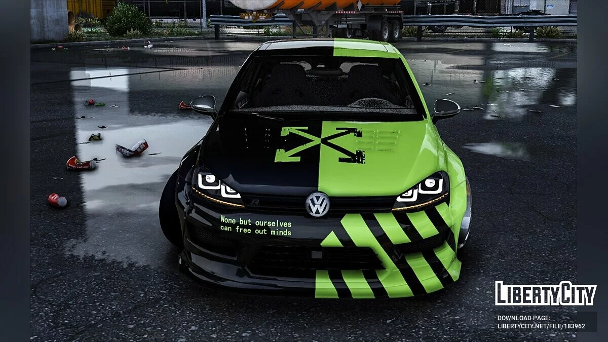 Ліверія Volkswagen Golf R / GTA 5