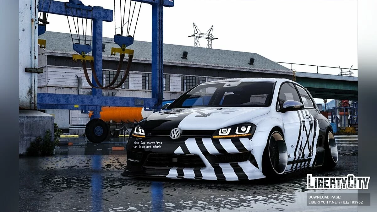 Ліверія Volkswagen Golf R / GTA 5