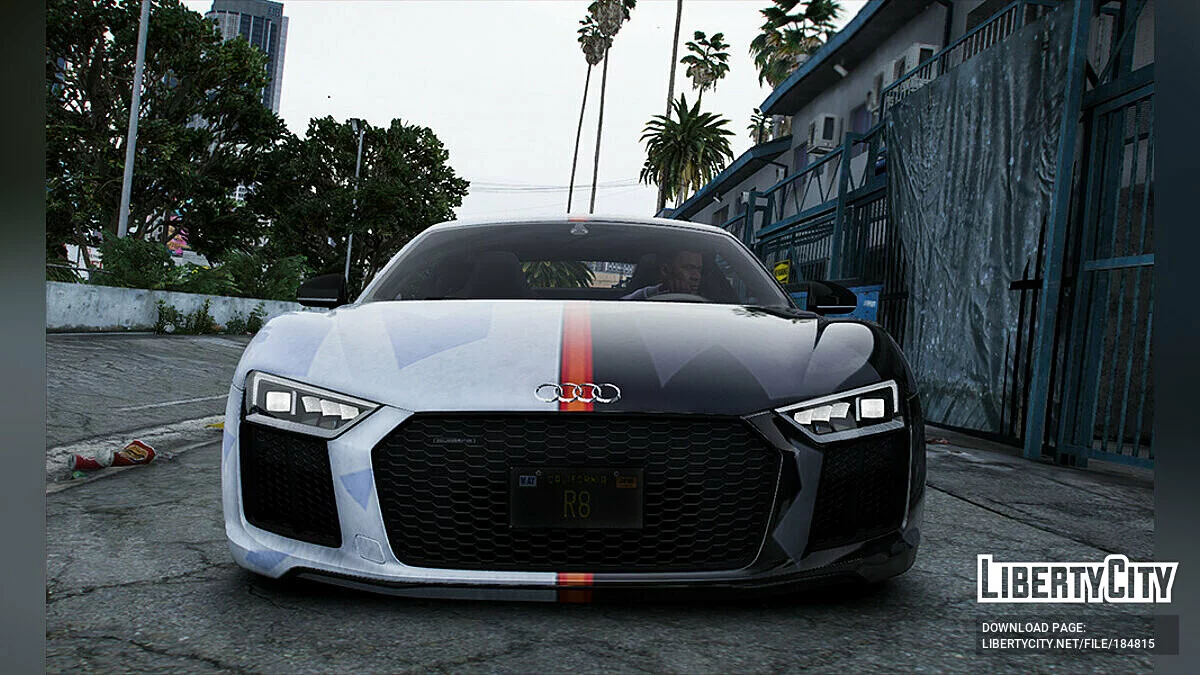 Livery Audi R8 v10 1.0 / GTA 5
