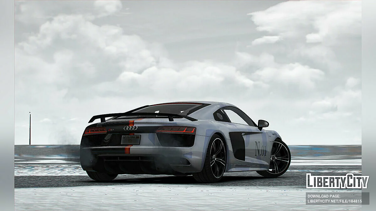 Livery Audi R8 v10 1.0 / GTA 5