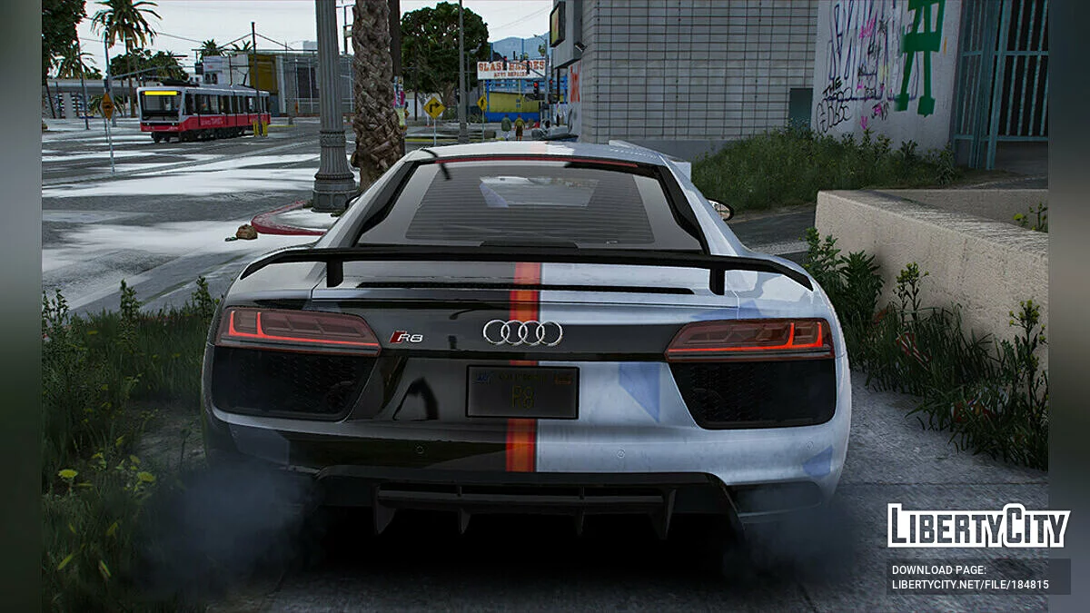 Livery Audi R8 v10 1.0 / GTA 5