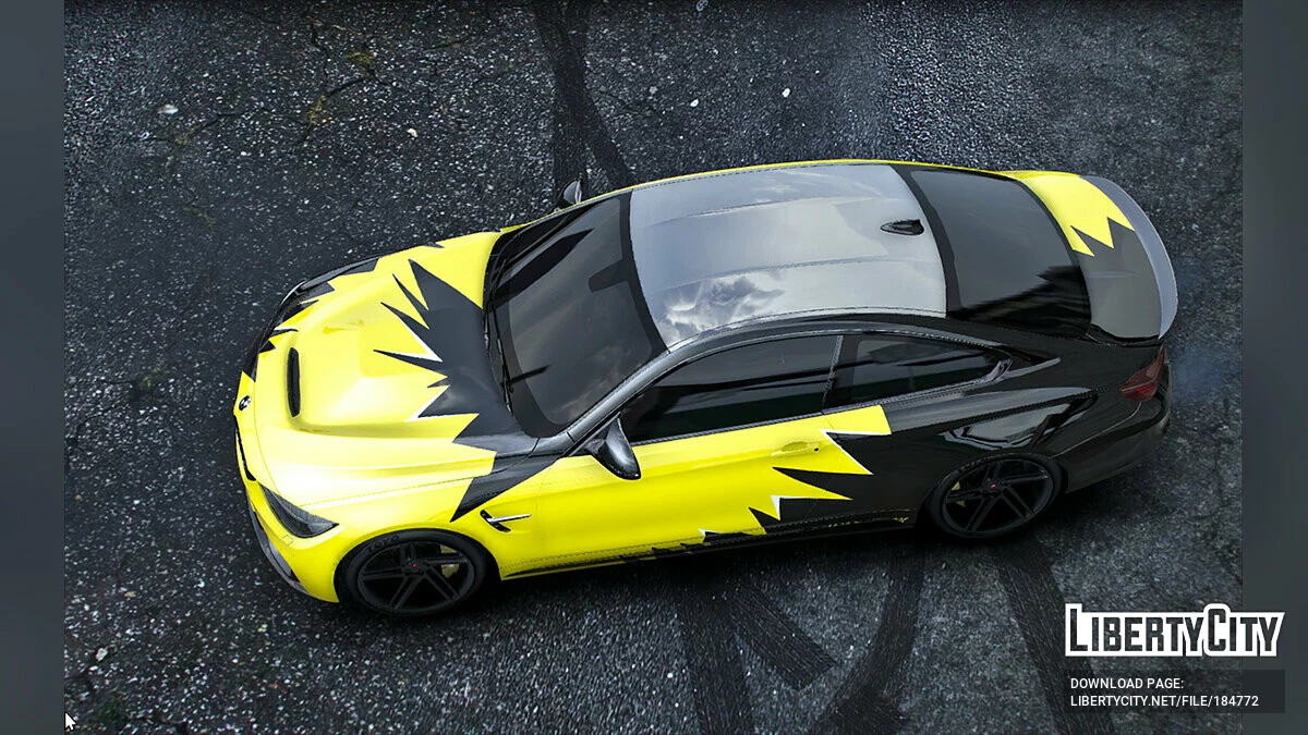 BMW F82 M4 Livery 1.0 / GTA 5