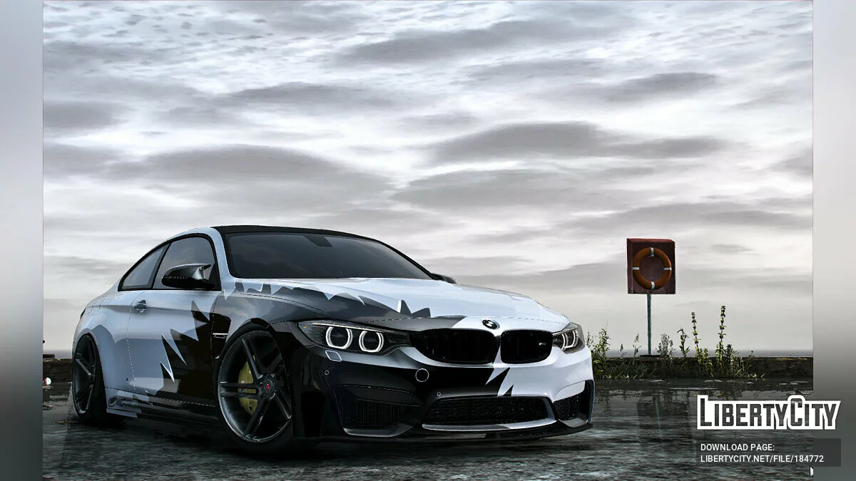 BMW F82 M4 Livery 1.0 / GTA 5