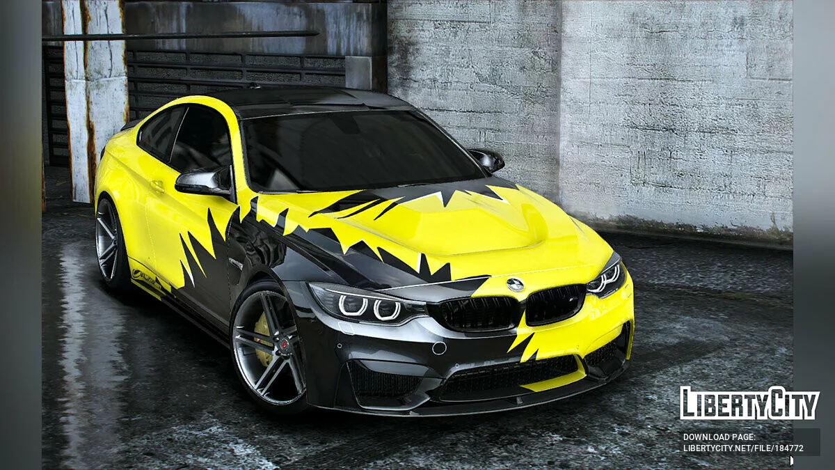 BMW F82 M4 Livery 1.0 / GTA 5