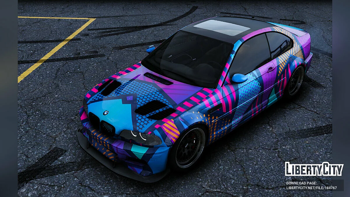 Pintura do BMW M3 E46 2005 / GTA 5