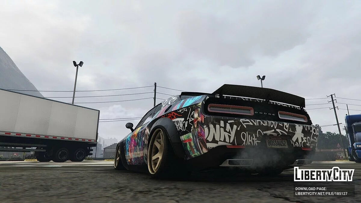 Fantasy Paintjob for tk0wnz's Challenger 1.0 / GTA 5