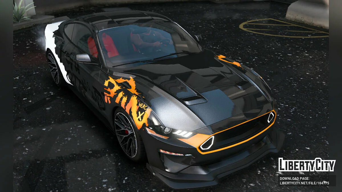 Pintura Ford Mustang GT OJBK 4K / GTA 5
