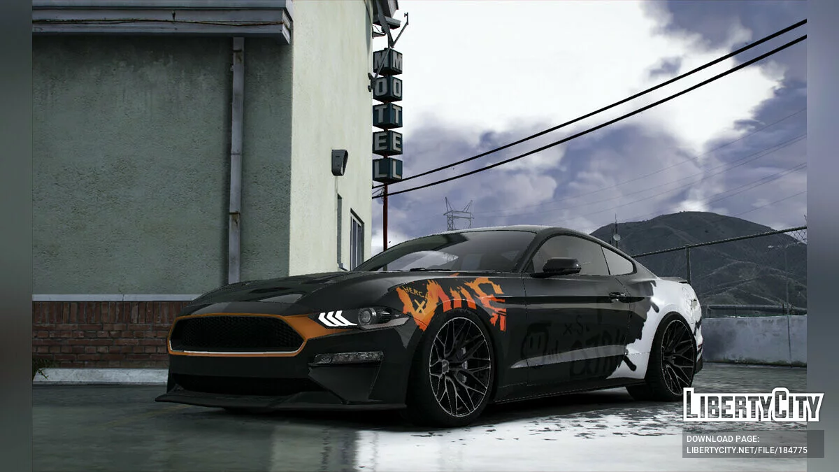 Pintura Ford Mustang GT OJBK 4K / GTA 5