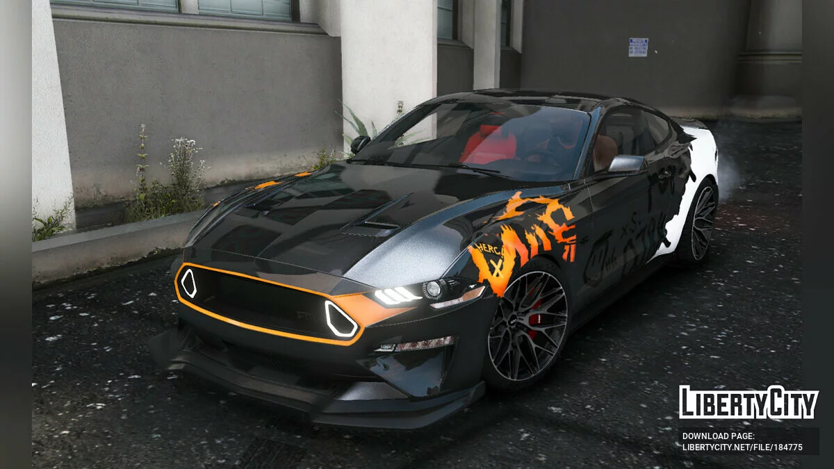 Pintura Ford Mustang GT OJBK 4K / GTA 5
