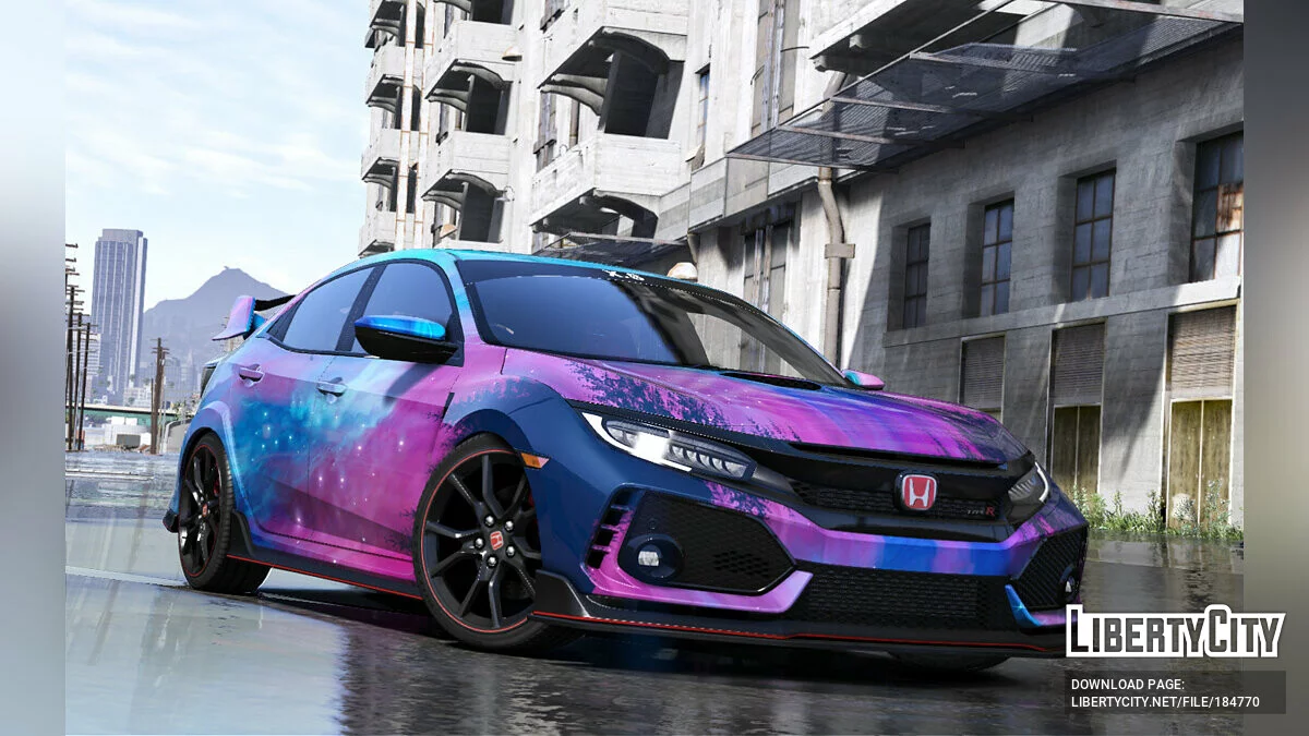 Pintura do Honda Civic Type-R (FK8) / GTA 5
