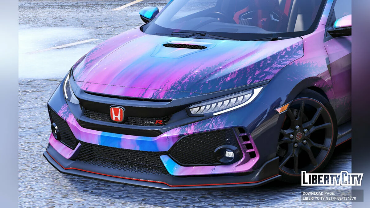 Pintura do Honda Civic Type-R (FK8) / GTA 5
