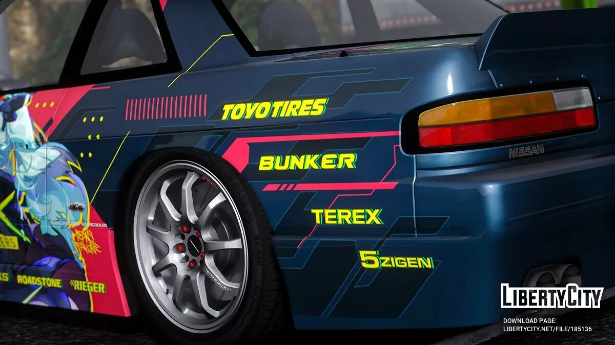 [Itasha] 1992 Nissan Silvia S13 