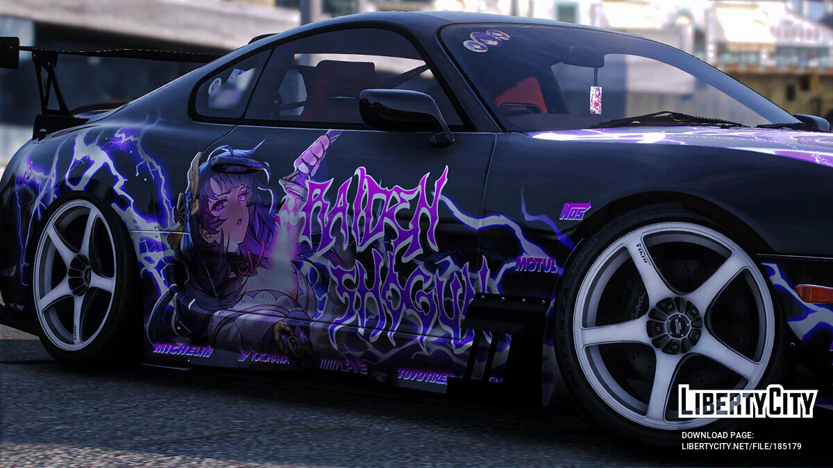 [Itasha] 1998年丰田Supra 