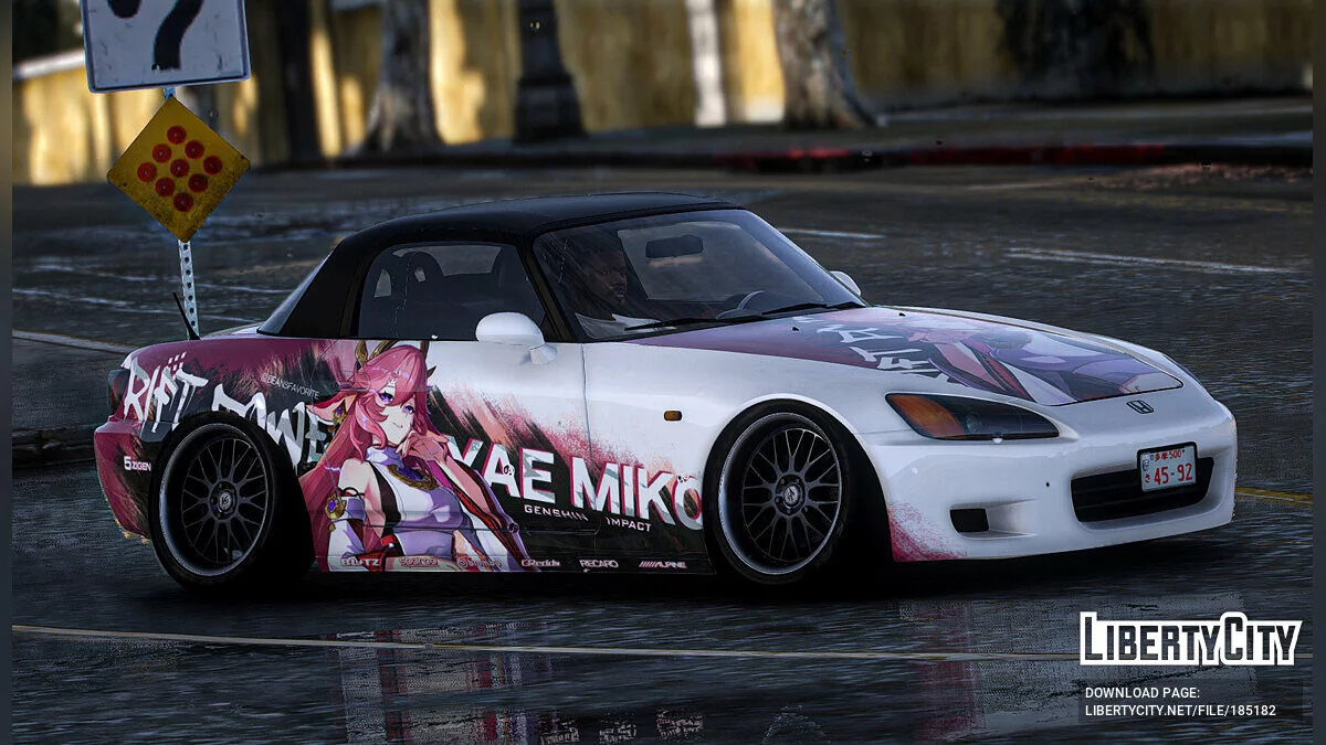 [Itasha] 2003 Honda S2000 "Genshin Impact" peinture 1.0 / GTA 5