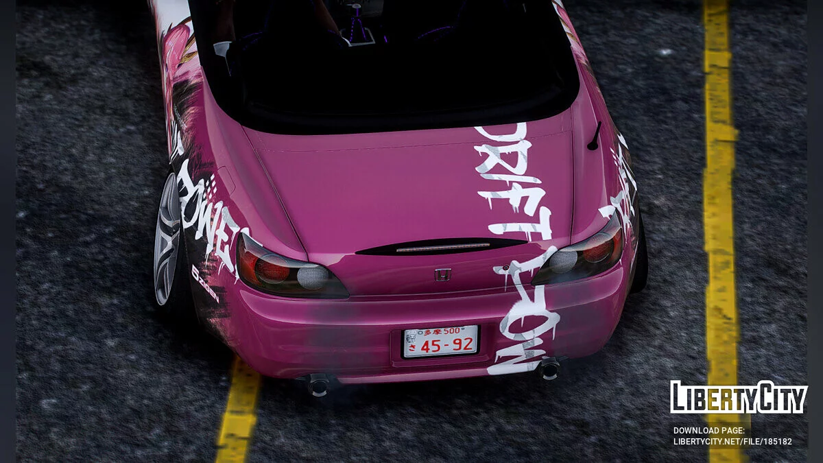 [Itasha] 2003 Honda S2000 "Genshin Impact" peinture 1.0 / GTA 5