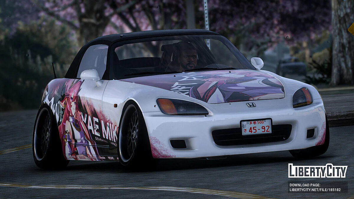 [Itasha] 2003 Honda S2000 "Genshin Impact" peinture 1.0 / GTA 5
